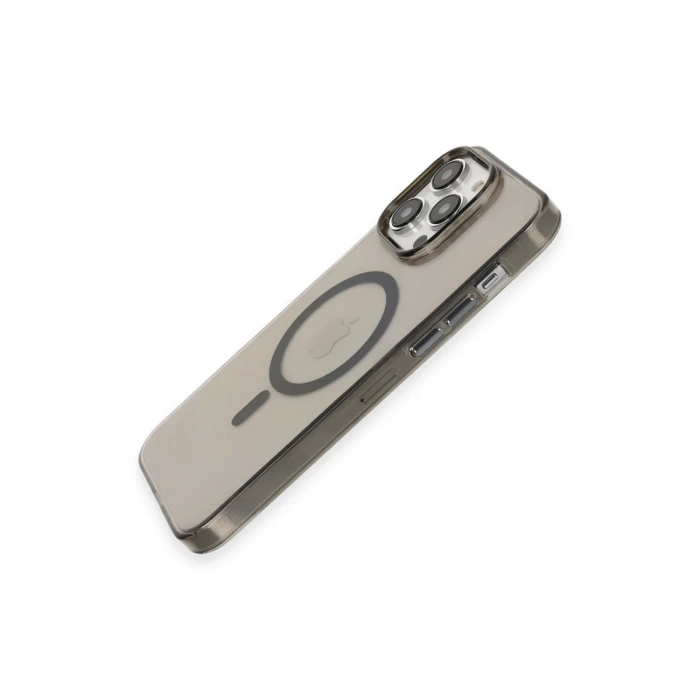 Newface iPhone 13 Pro Max Kılıf Tron Şeffaf Magsafe Kapak