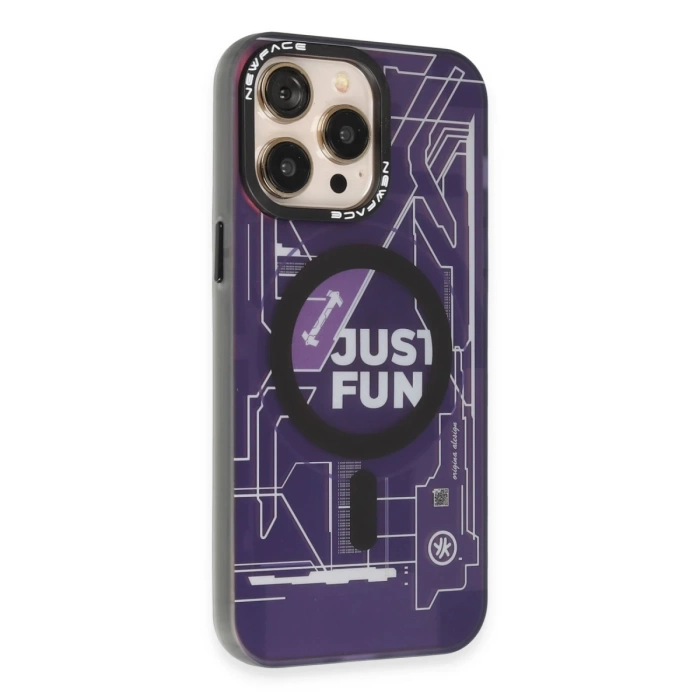 Newface iPhone 13 Pro Max Kılıf Venüs Magneticsafe Desenli Kapak
