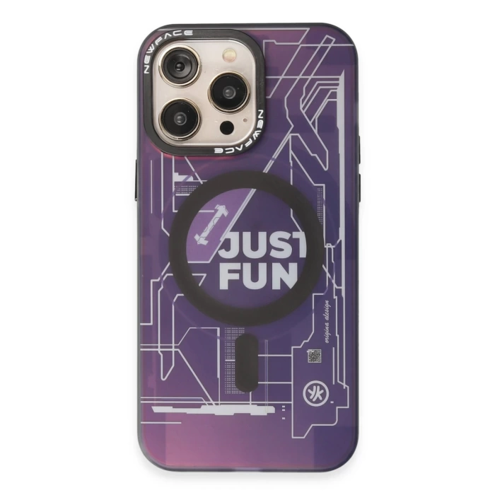 Newface iPhone 13 Pro Max Kılıf Venüs Magneticsafe Desenli Kapak