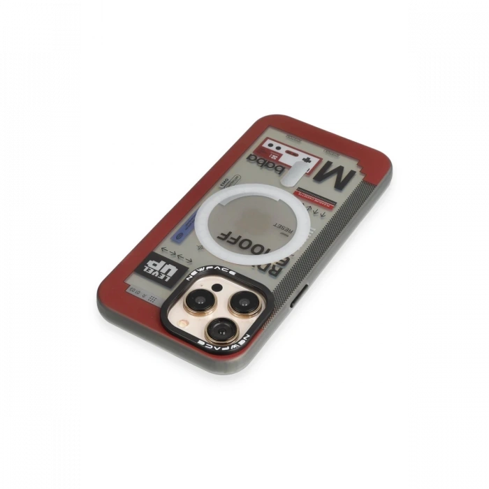 Newface iPhone 13 Pro Max Kılıf Venüs Magneticsafe Desenli Kapak
