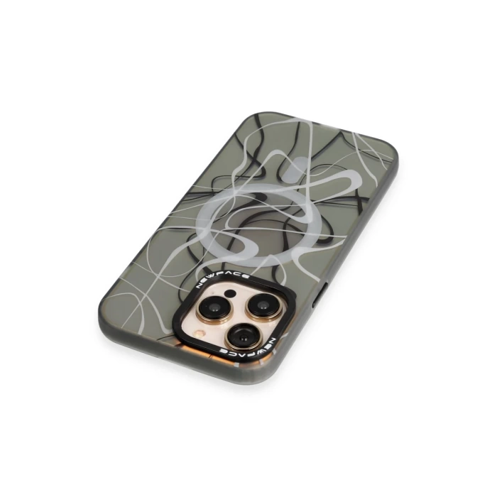 Newface iPhone 13 Pro Max Kılıf Venüs Magneticsafe Desenli Kapak