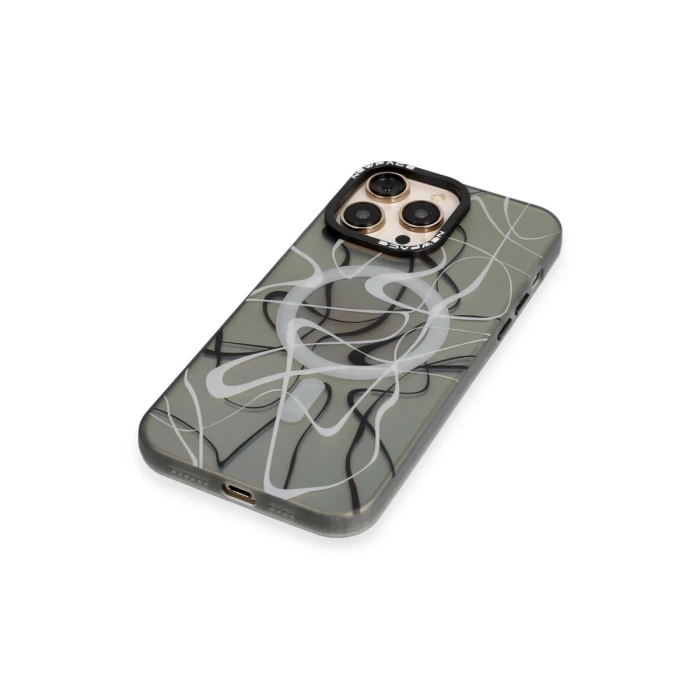 Newface iPhone 13 Pro Max Kılıf Venüs Magneticsafe Desenli Kapak
