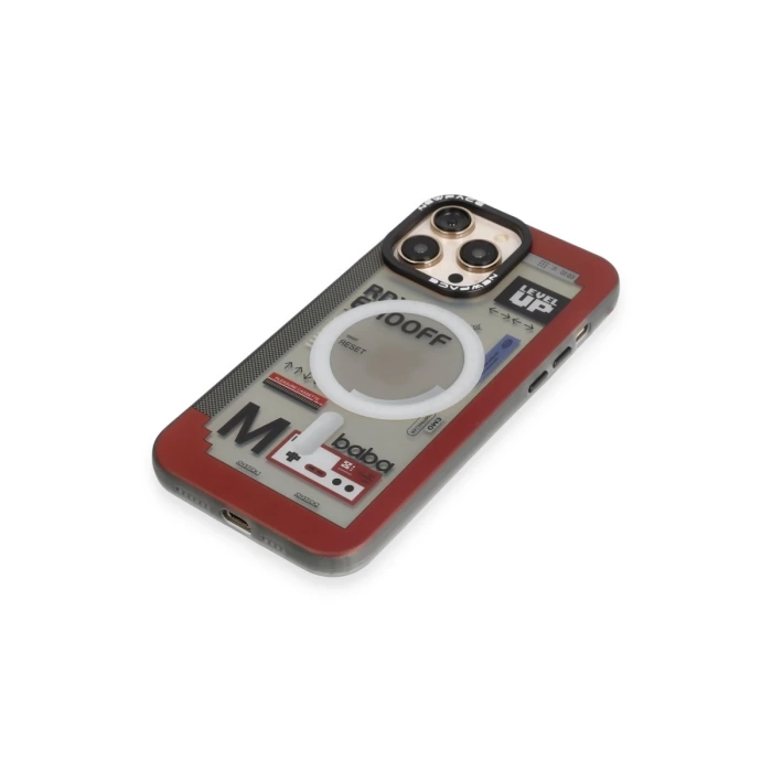 Newface iPhone 13 Pro Max Kılıf Venüs Magneticsafe Desenli Kapak