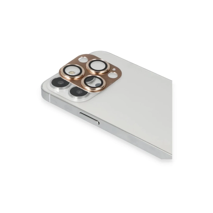Newface iPhone 13 Pro Max Pers Alüminyum Kamera Lens