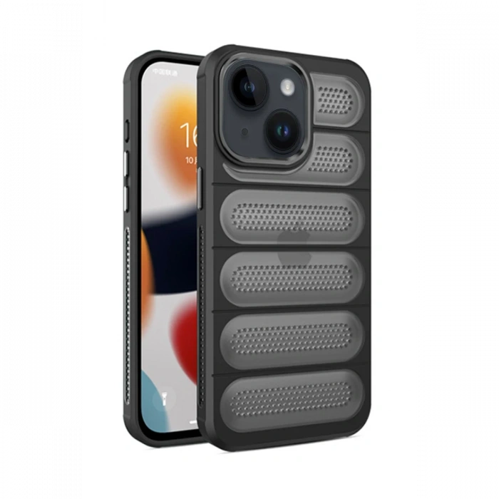 Newface iPhone 14 Kılıf Airmax Silikon Kapak - Siyah