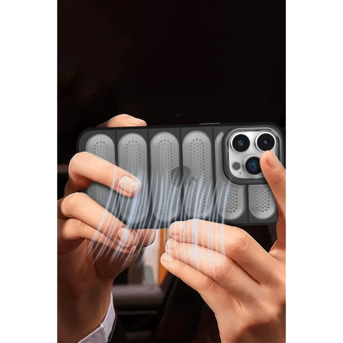 Newface iPhone 14 Kılıf Airmax Silikon Kapak - Siyah