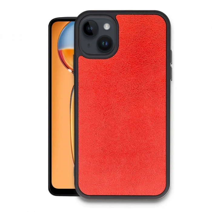 Newface iPhone 14 Kılıf Aras Deri Kapak