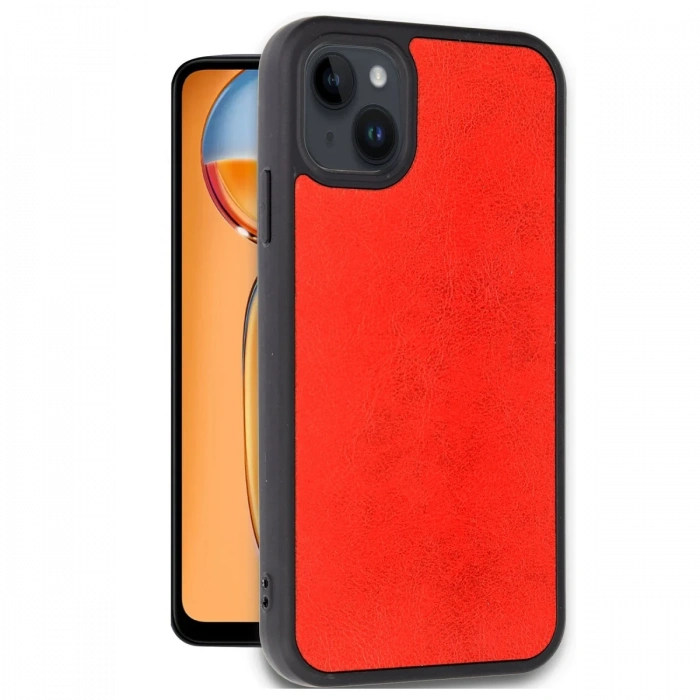 Newface iPhone 14 Kılıf Aras Deri Kapak