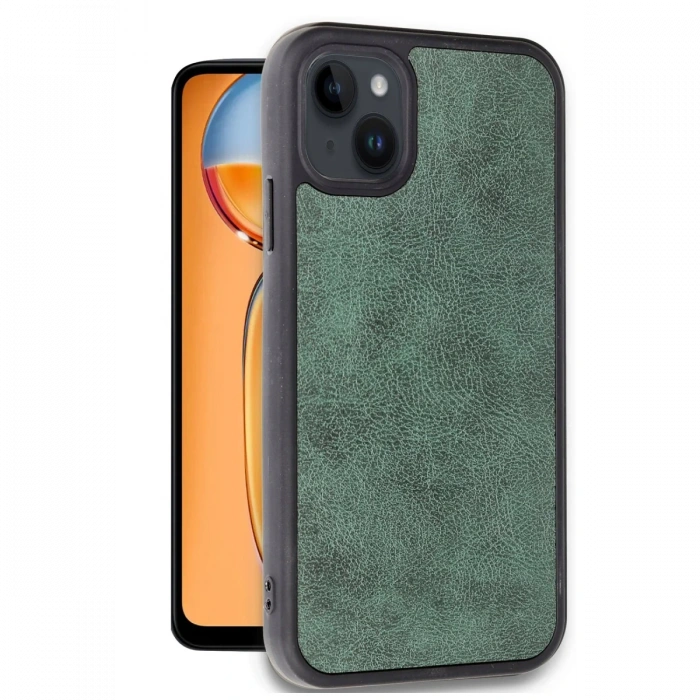Newface iPhone 14 Kılıf Aras Deri Kapak