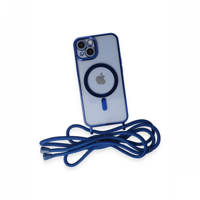 Newface iPhone 14 Kılıf Divo Lazer Askılı Magsafe Kapak