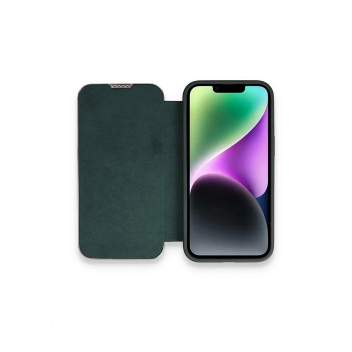 iPhone 14 Kılıf Dolpin Kapaklı