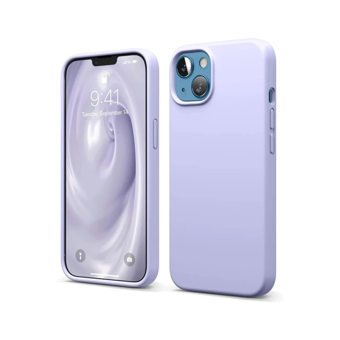 Newface iPhone 14 Kılıf First Silikon - Lila