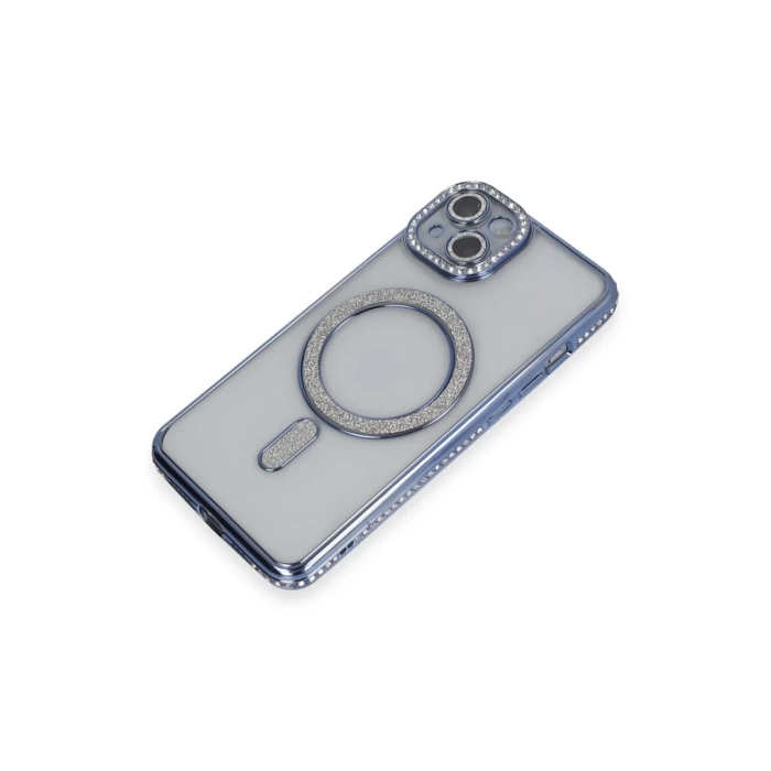 Newface iPhone 14 Kılıf Joke Simli Magneticsafe Kılıf