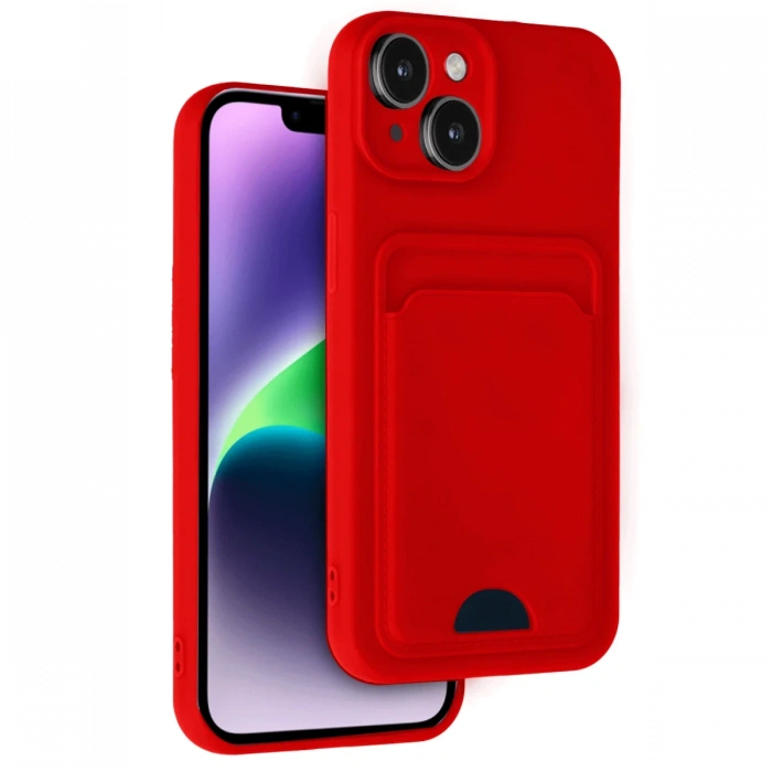 Newface iPhone 14 Kılıf Kelvin Kartvizitli Silikon