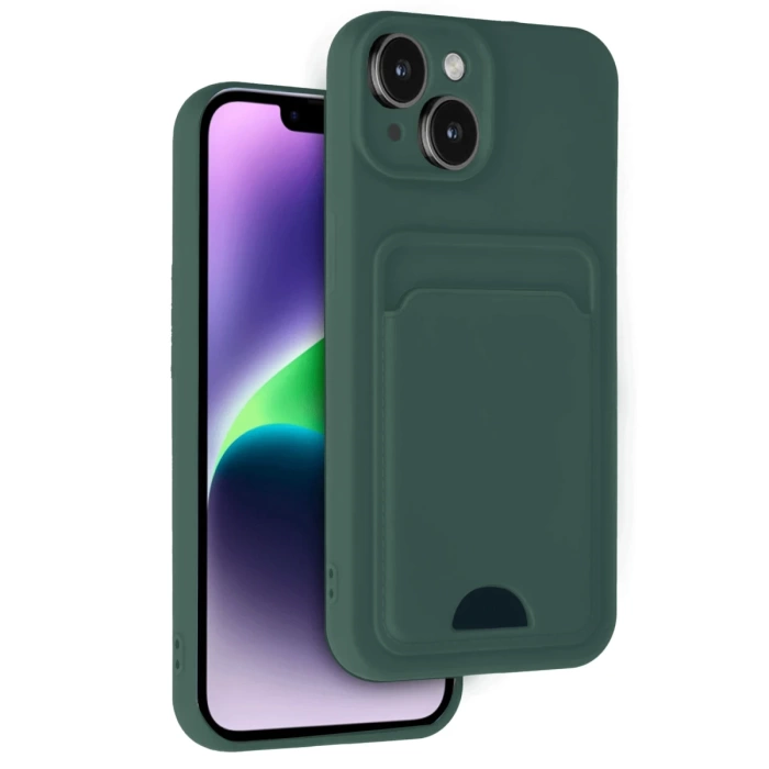 Newface iPhone 14 Kılıf Kelvin Kartvizitli Silikon