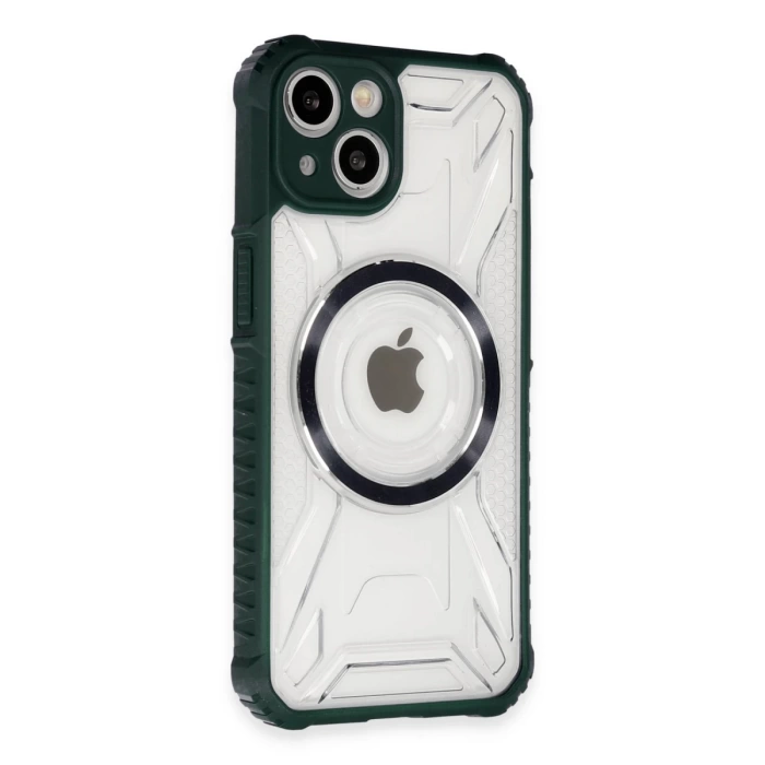 Newface iPhone 14 Kılıf Prag Magneticsafe Kapak