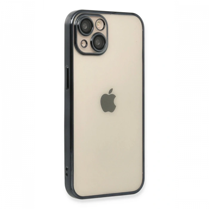 Newface iPhone 14 Kılıf Razer Lensli Silikon