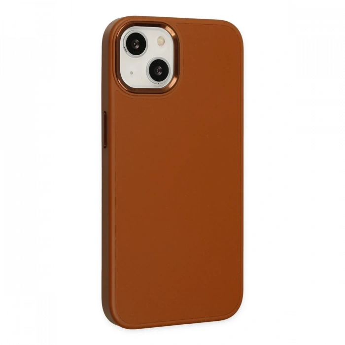 Newface iPhone 14 Plus Kılıf Asya Deri Silikon