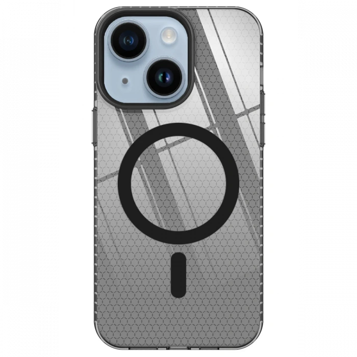 Newface iPhone 14 Plus Kılıf Beta Magneticsafe Silikon - Siyah