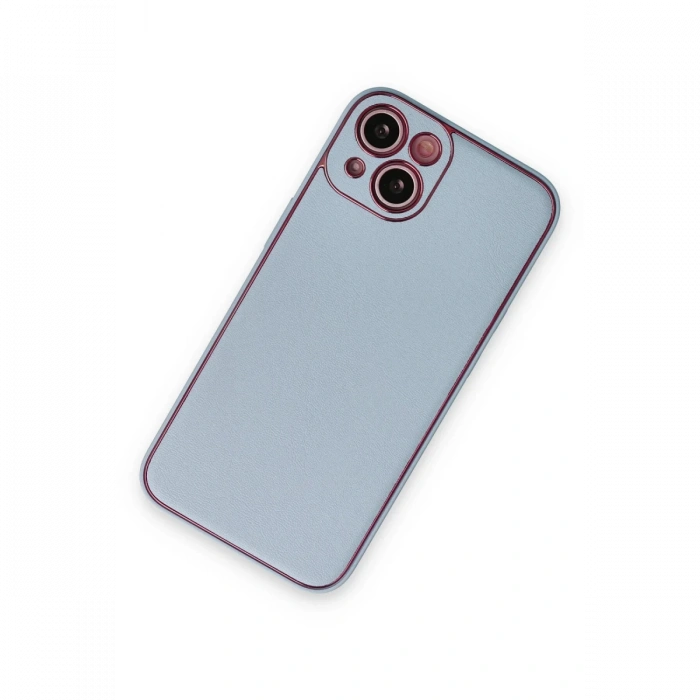Newface iPhone 14 Plus Kılıf Coco Deri Silikon Kapak