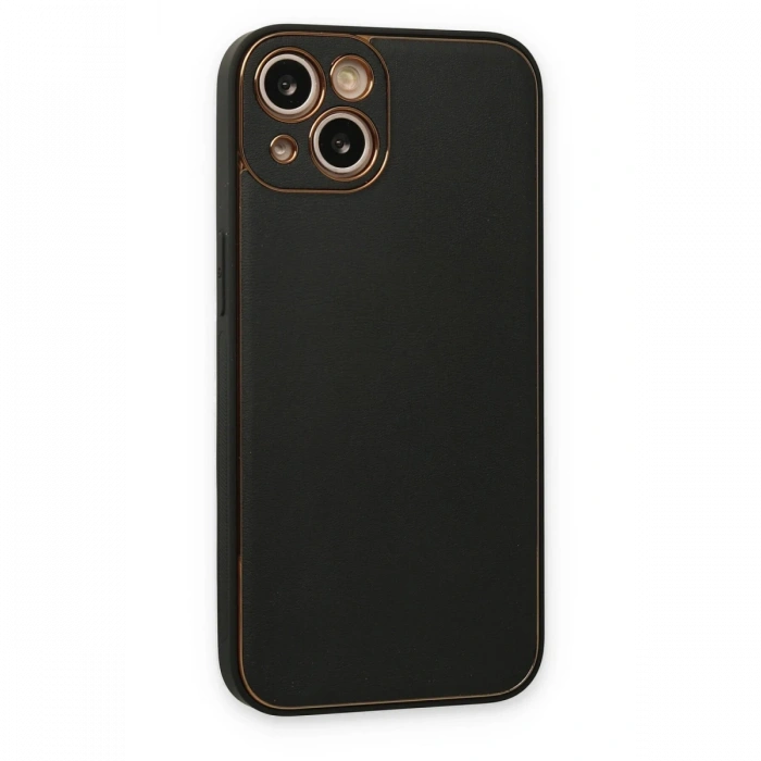 Newface iPhone 14 Plus Kılıf Coco Deri Silikon Kapak