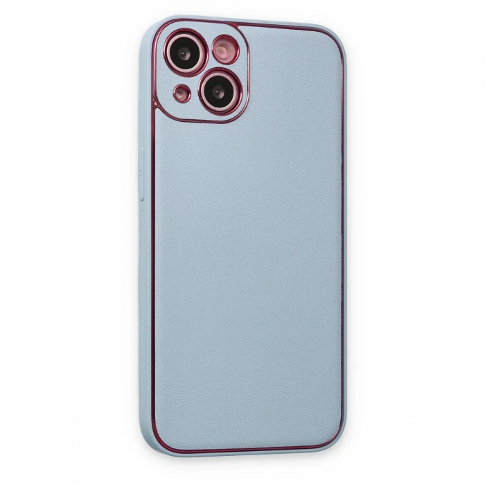 Newface iPhone 14 Plus Kılıf Coco Deri Silikon Kapak