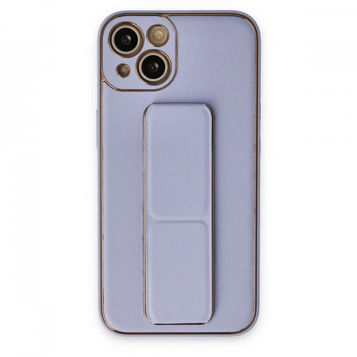 Newface iPhone 14 Plus Kılıf Coco Deri Standlı Kapak