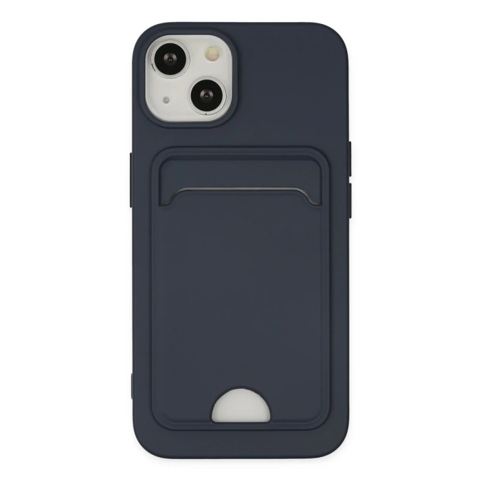 Newface iPhone 14 Plus Kılıf Kelvin Kartvizitli Silikon