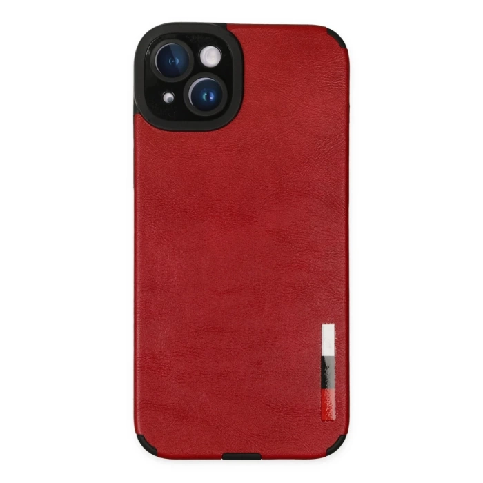 Newface iPhone 14 Plus Kılıf Loop Deri Silikon