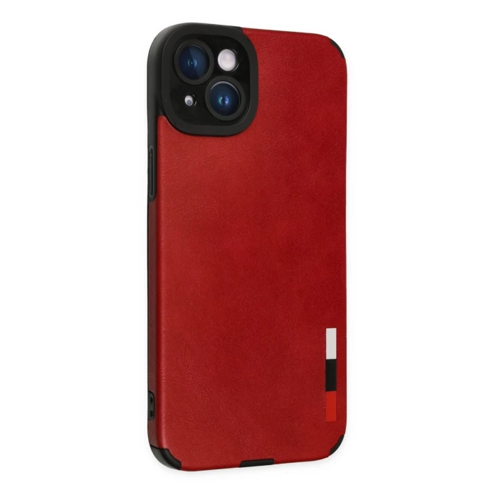 Newface iPhone 14 Plus Kılıf Loop Deri Silikon