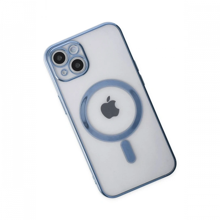 Newface iPhone 14 Plus Kılıf Magneticsafe Lazer Silikon