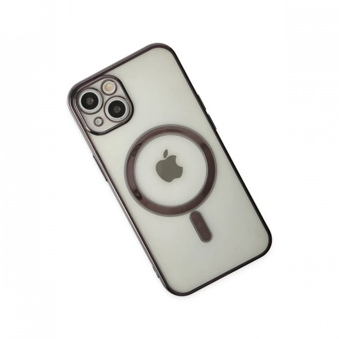Newface iPhone 14 Plus Kılıf Magneticsafe Lazer Silikon