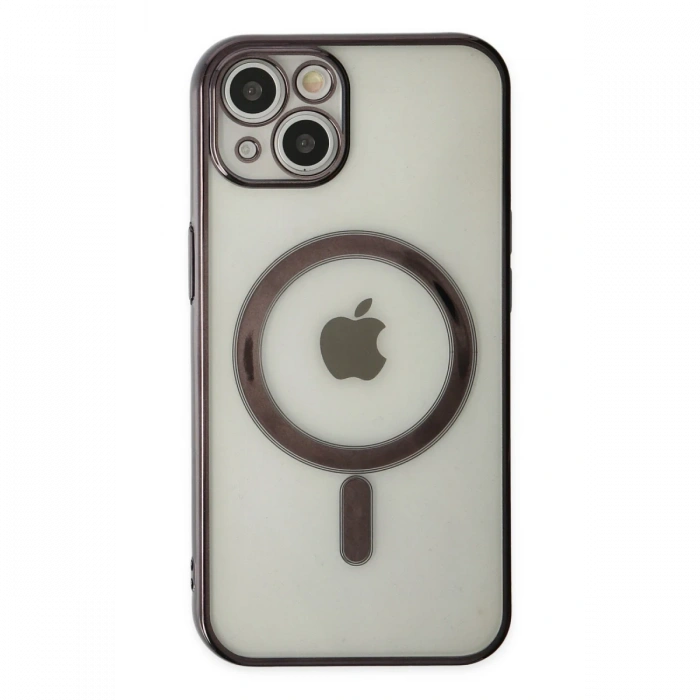 Newface iPhone 14 Plus Kılıf Magneticsafe Lazer Silikon