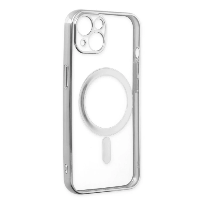 Newface iPhone 14 Plus Kılıf Magneticsafe Lazer Silikon