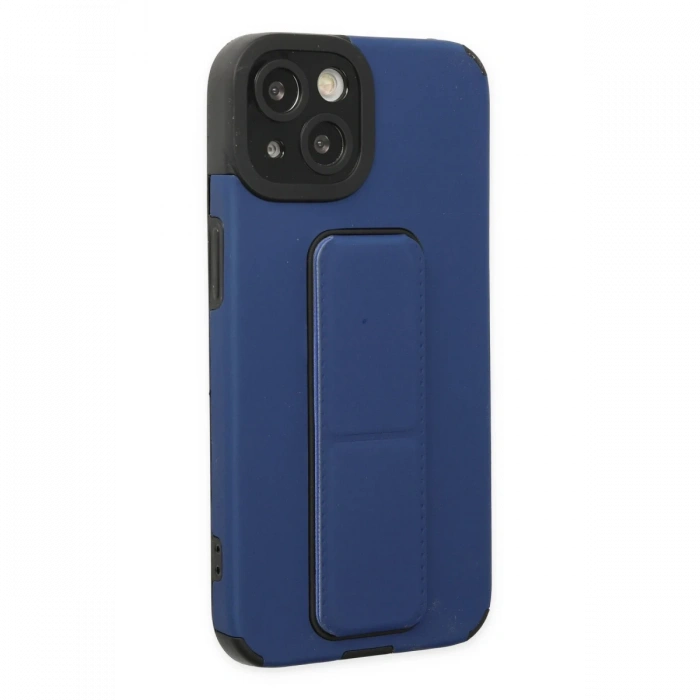 Newface iPhone 14 Plus Kılıf Mega Standlı Silikon