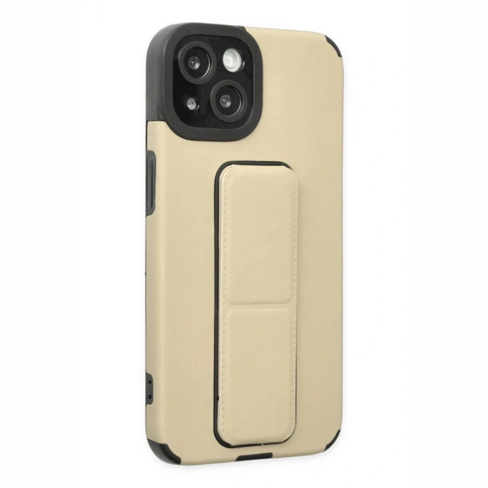 Newface iPhone 14 Plus Kılıf Mega Standlı Silikon