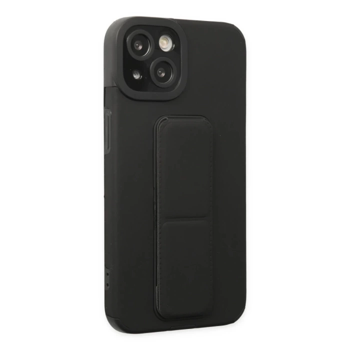 Newface iPhone 14 Plus Kılıf Mega Standlı Silikon