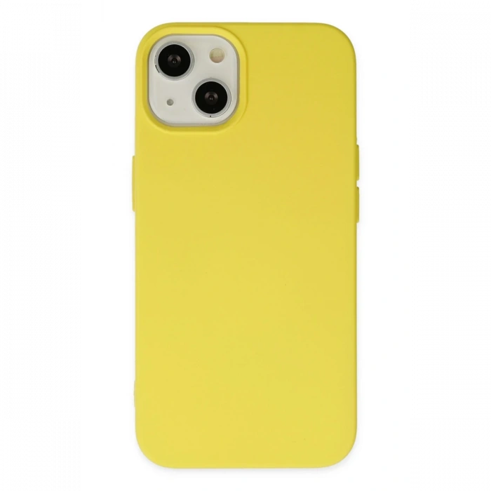Newface iPhone 14 Plus Kılıf Nano içi Kadife Silikon