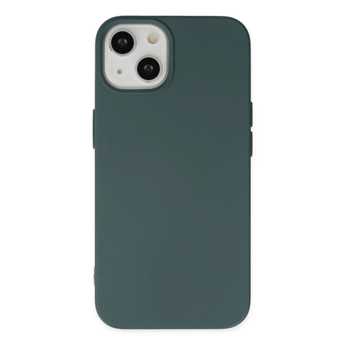 Newface iPhone 14 Plus Kılıf Nano içi Kadife Silikon