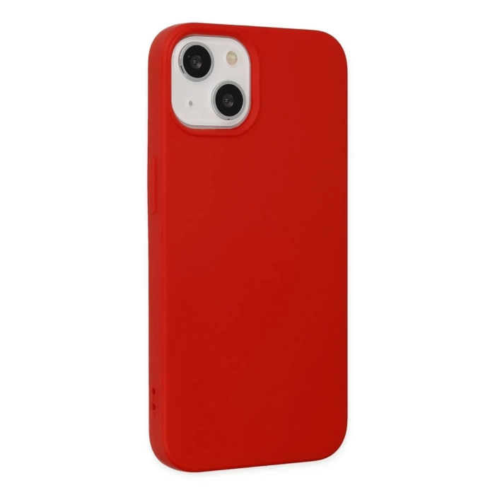 Newface iPhone 14 Plus Kılıf Nano içi Kadife Silikon
