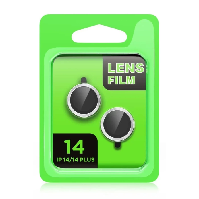 Newface iPhone 14 Plus Raze Metal Kamera Lens - Mor