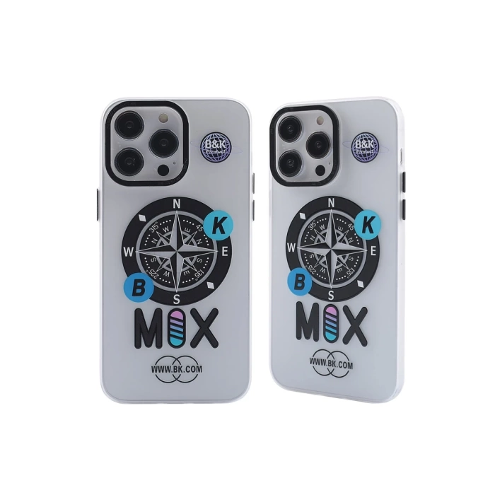 Newface iPhone 14 Pro Kılıf Apollo Magneticsafe Desenli Kapak