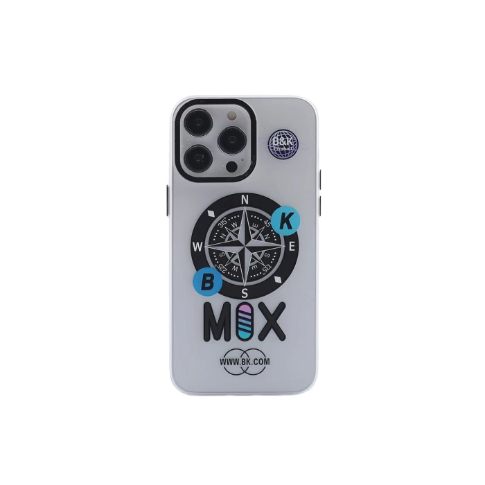 Newface iPhone 14 Pro Kılıf Apollo Magneticsafe Desenli Kapak