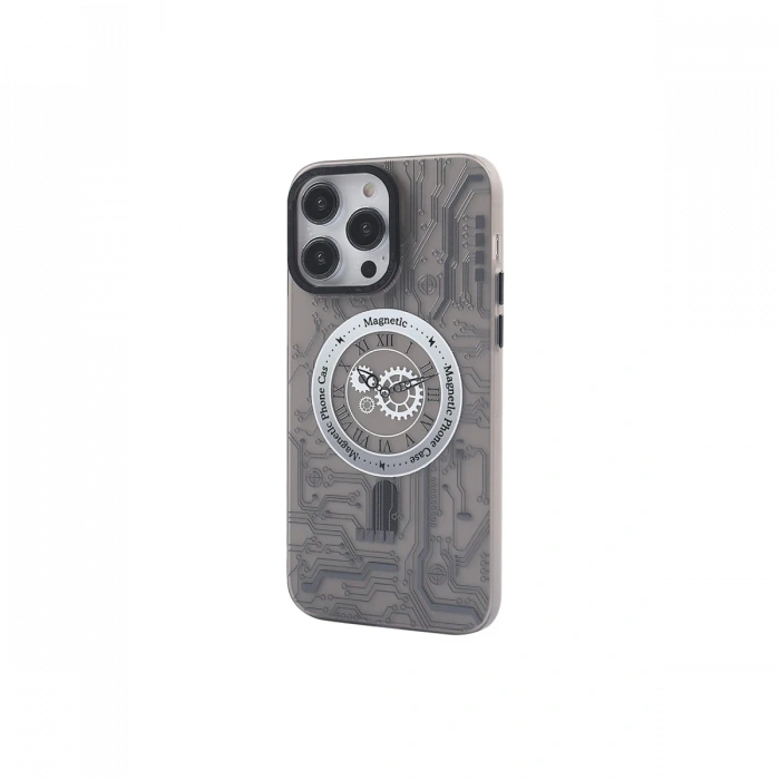 Newface iPhone 14 Pro Kılıf Apollo Magneticsafe Desenli Kapak