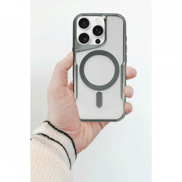 Newface iPhone 14 Pro Kılıf Boyi Magsafe Silikon Kapak