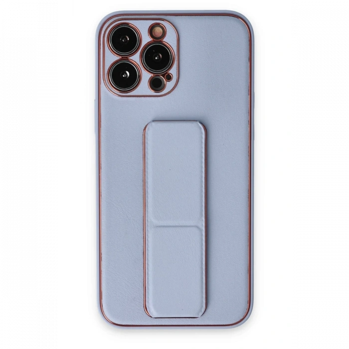 Newface iPhone 14 Pro Kılıf Coco Deri Standlı Kapak