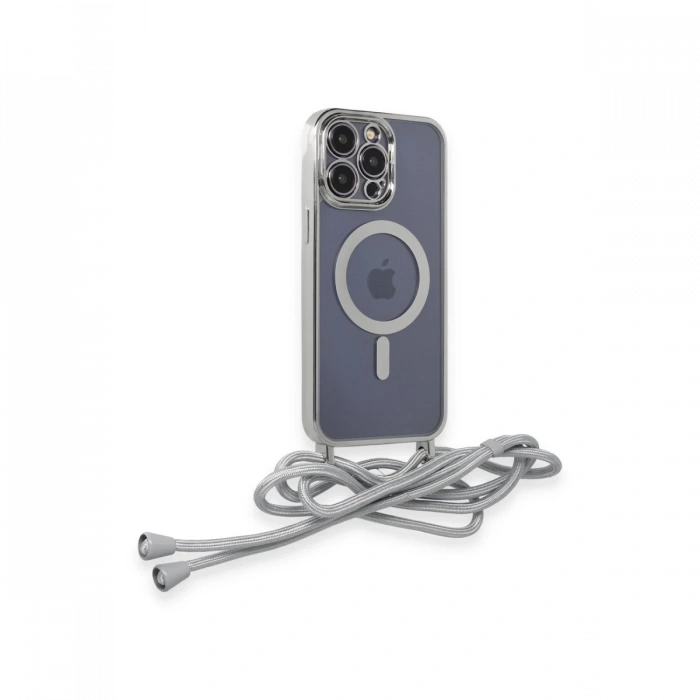 Newface iPhone 14 Pro Kılıf Divo Lazer Askılı Magsafe Kapak
