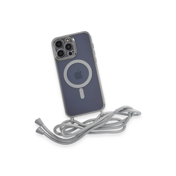 Newface iPhone 14 Pro Kılıf Divo Lazer Askılı Magsafe Kapak