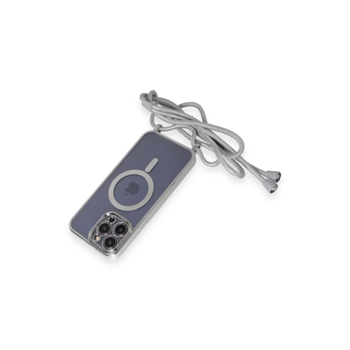 Newface iPhone 14 Pro Kılıf Divo Lazer Askılı Magsafe Kapak