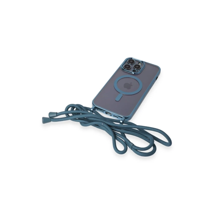 Newface iPhone 14 Pro Kılıf Divo Lazer Askılı Magsafe Kapak